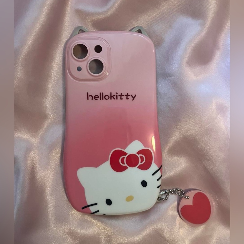 Hello Kitty iPhone 13 Case with Charm